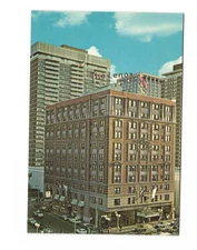 The LENOX Hotel, Boston MA vintage postcard unposted