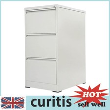 Lockable Filing Cabinet, Metal Filing Cabinets with 3 Drawers, for Home Office