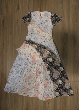 Womens Multi Floral Print Mix Maxi Dress Baevely dress Size M