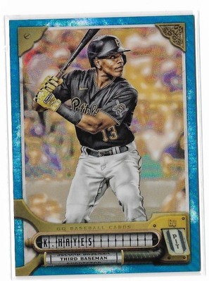 2022 Topps Gypsy Queen - Ke'Bryan Hayes #58 Chrome Indigo Refractor /150