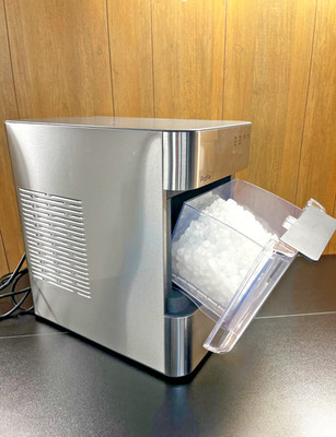 Ice Maker Opal 2.0 Ultra Nugget with Scale Inhibiting Filter-GE Profile