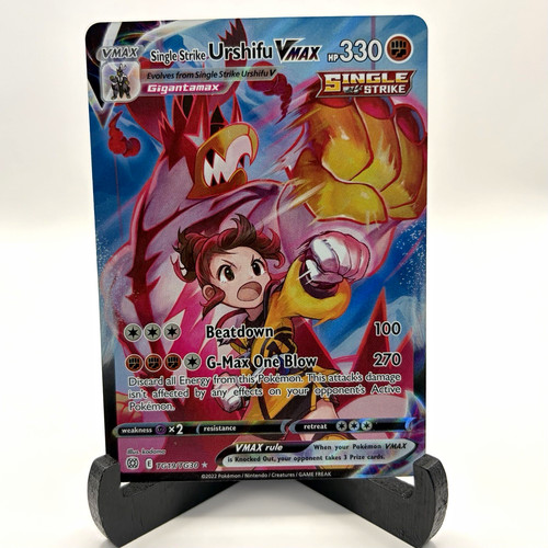 Single Strike Urshifu VMAX TG19/TG30 Ultra Rare Holo Full Art EN 2022