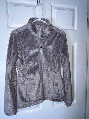 Grey North Face Fleece Zip Up Size Small