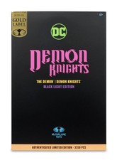 Demon Knights The Demon Figure Black Light Edition Gold Label McFarlane Toys NEW