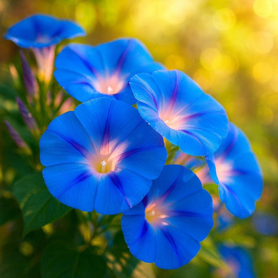 200+ SEMILLAS GLORIA MAÑANA AZUL CELESTIAL 💙 | ESCALADA • HERMOSO ENVÍO GRATUITO Foto 2 de 4