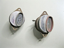 1929 1930 1931 Plymouth Ammeter Gauges Set Of 2 Good Condition Not Tested