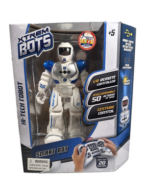 Xtrem Bots Hi-Tech Robot Remote Control Programmable 50 Actions Age 5+