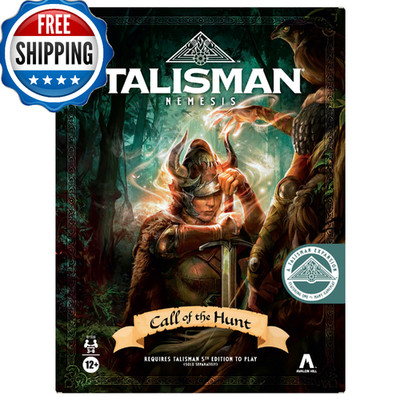 Avalon Hill Talisman Nemesis: Call of the Hunt Expansion - 5th Ed Strategy Game