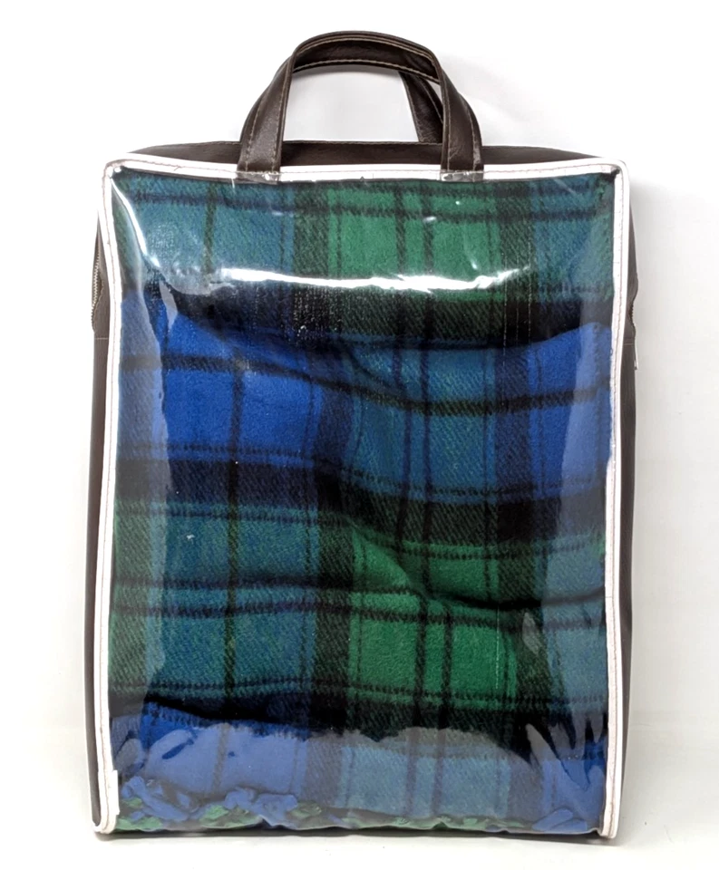 Vintage Faribault Faribo Pak a Robe Comfort Casuals Swinger 50x70 Plaid Blanklet - Image 2 of 4