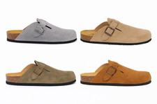 Zoccoli Plakton pelle scamosciata blog comfort memory cuscino suola sughero scarpe moda