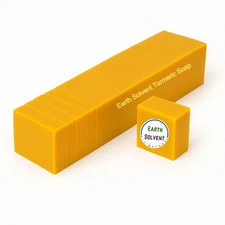 Natural Organic Cold Processed Soap Loaf BULK 10 Precut 5oz Bars UNSCENTED