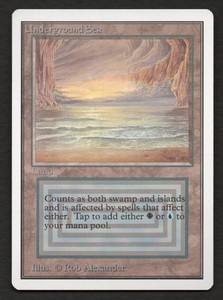 MTG underground sea 2ED アンリミ Underground Sea Unlimited | eBay