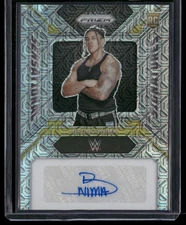 2024 Panini Prizm WWE #SS-BNI Bronco Nima Sensational Signatures Mojo #/25