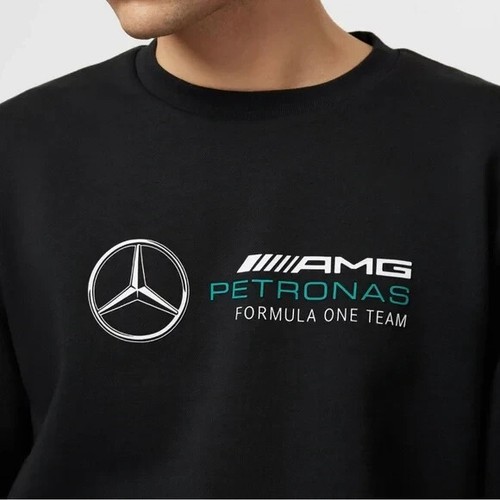 Mercedes AMG Petronas F1 Men's Crew Sweatshirt size XL - Picture 2 of 4