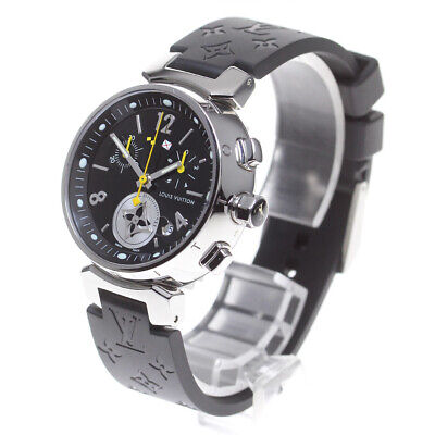 LOUIS VUITTON Q132G Tambour Lovely Cup MM Chronograph Quartz LOUIS VUITTON Q132G Tambour Lovely Cup MM Chronograph Quartz