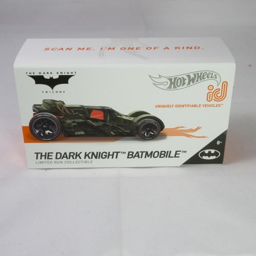 Set of 4 Batmobile Hot Wheels ID Batman Series 1 Mattel Limited Run Collectible - Picture 9 of 9