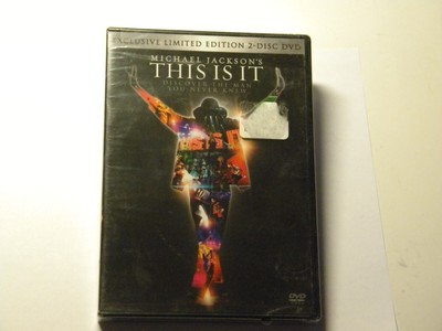 Michael Jackson THIS IS IT  Exclusive Limited Ed 2-Disc DVD Sealed W/slipcover