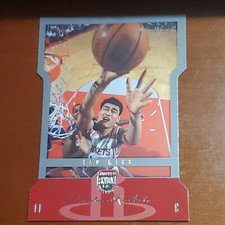 2004-05 Skybox Limited Edition LE Yao Ming Die-Cut #43 Rockets Shanghai China 