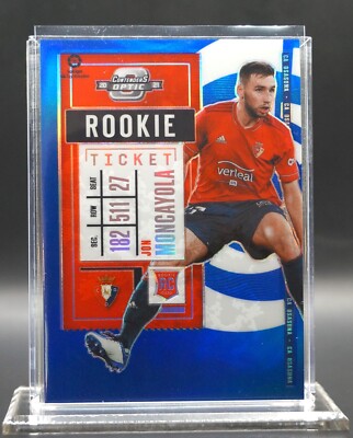 Jon Moncayola /49 Panini Chronicles Contenders Optic Soccer