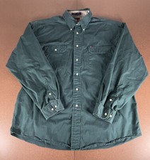 Tommy Hilfiger Long Sleeve Button Shirt Mens XL