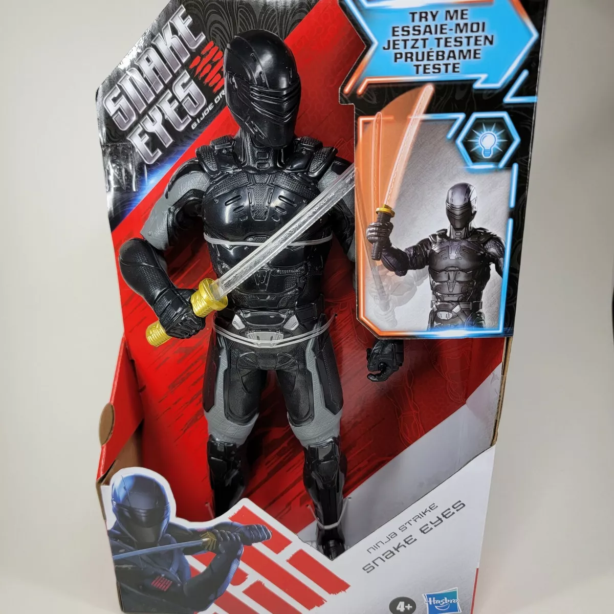 🔥SNAKE EYES Ninja Strike 🔥 GI Joe Origins Hasbro 12-Inch Action