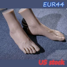 Men Legs Feet One Left Or Right Lifelike Silicone Mannequin Display Model 23.6cm