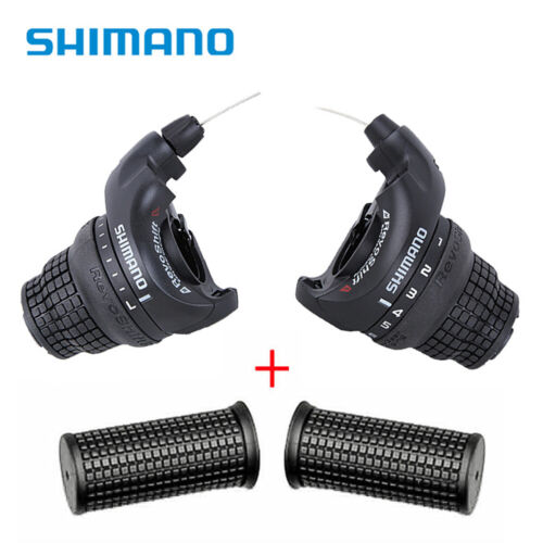 Shimano RevoShift SL-RS31 3 6 18 Speed Shifter Twist Grip Shifters Black MTB - Picture 8 of 8