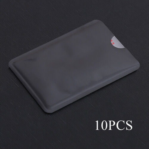 10Pcs RFID Blocking Sleeve Credit Card Protector Anti Theft Cover Case Cover ┊ - Zdjęcie 13 z 19