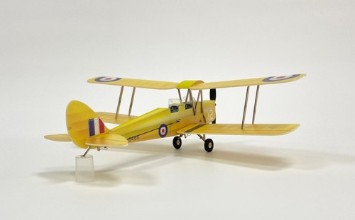 MinimumRC Tigermoth DH-8 Micro Scale 360mm Span Foam Biplane with Motor & Prop-