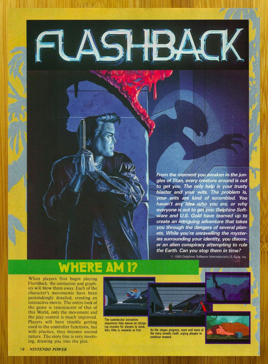 Flashback Game Art