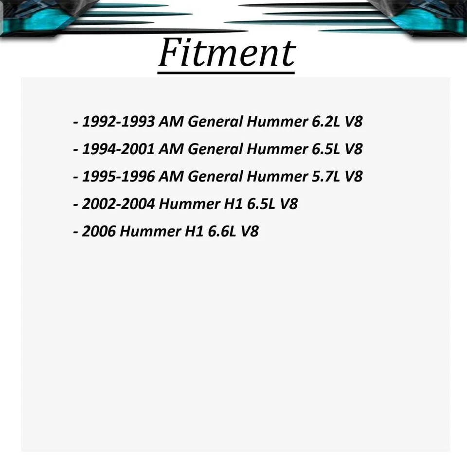 Kit de pinza de freno trasera para Hummer H1 2002-2004 AM General Hummer 1992-1993 Foto 2 de 3