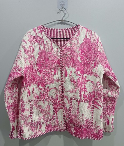 Cotton Quilted Jacket, Lightweight & Warm Layering Piece for Every Season Gift - Picture 5 of 8