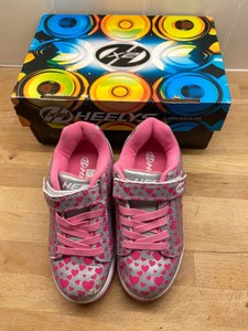 heelys silver hearts