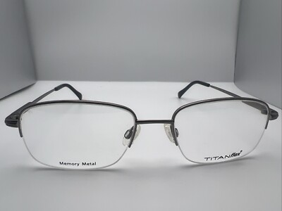 Titan Flex M964 Gunmetal 53/18 140 B:36 Half Rim Frames 1215