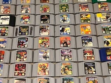Nintendo 64 N64 OEM Authentic *Pick Your Game* Cart Only Cosmetically Flawed