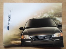 FORD WINDSTAR orig 1999 USA Mkt Large Format Sales Brochure