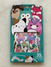 NEW Squishmallows Vinyl Stickers 35 Count