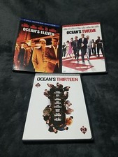 Ocean's Eleven Twelve  Thirteen DVD Fast Shipping