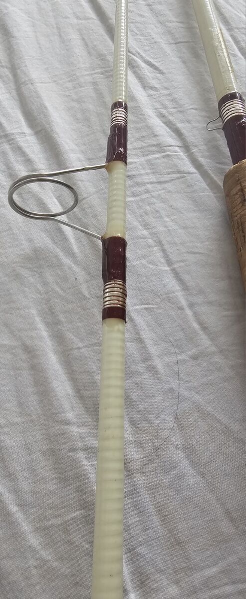 Vintage Shakespeare Wonder Rod 8' ft 2 pc Straight Fiber 12 Vintage Shakespeare Wonder Rod 8' ft 2 pc Straight Fiber 12