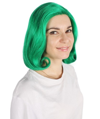 HPO Adult Women's Short Wavy Halloween Modern Wife Wig Multiple Color Options - Picture 79 of 312