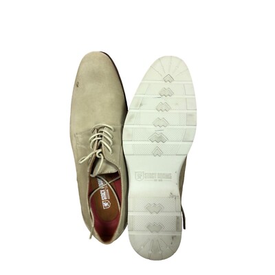 Stacy Adams Mens Lace Up Sandstone Suede Leather Shoes Size 11 M Pre Owned s-l400.jpg main image 4