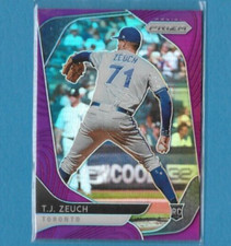 2020 Panini Prizm TJ ZEUCH Purple ROOKIE Parallel - Toronto Blue Jays #3