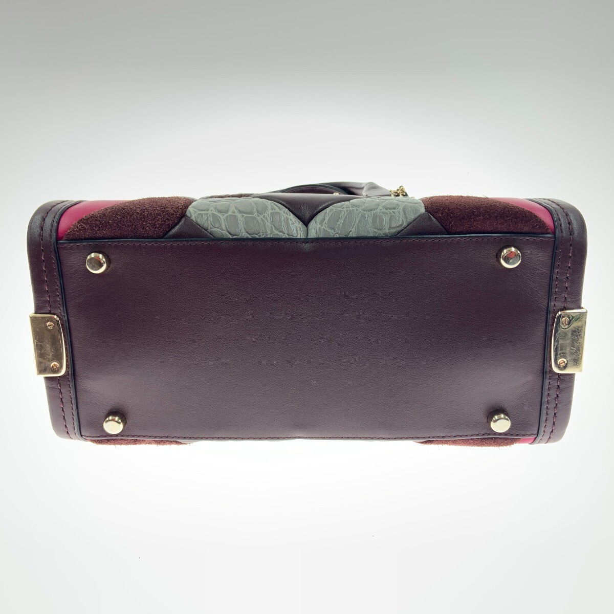 COACH Swagger 27 Patchwork Embossed Exotic Leathe… - image 3