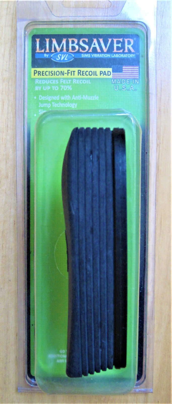 LIMBSAVER RECOIL RIFLE AND SHOTGUN BUTT PAD TO FIT MULTIPLE MODELS