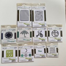 Die-Versions Die Assorted Designs/ Lot of 10 dies Retired Products Made in USA