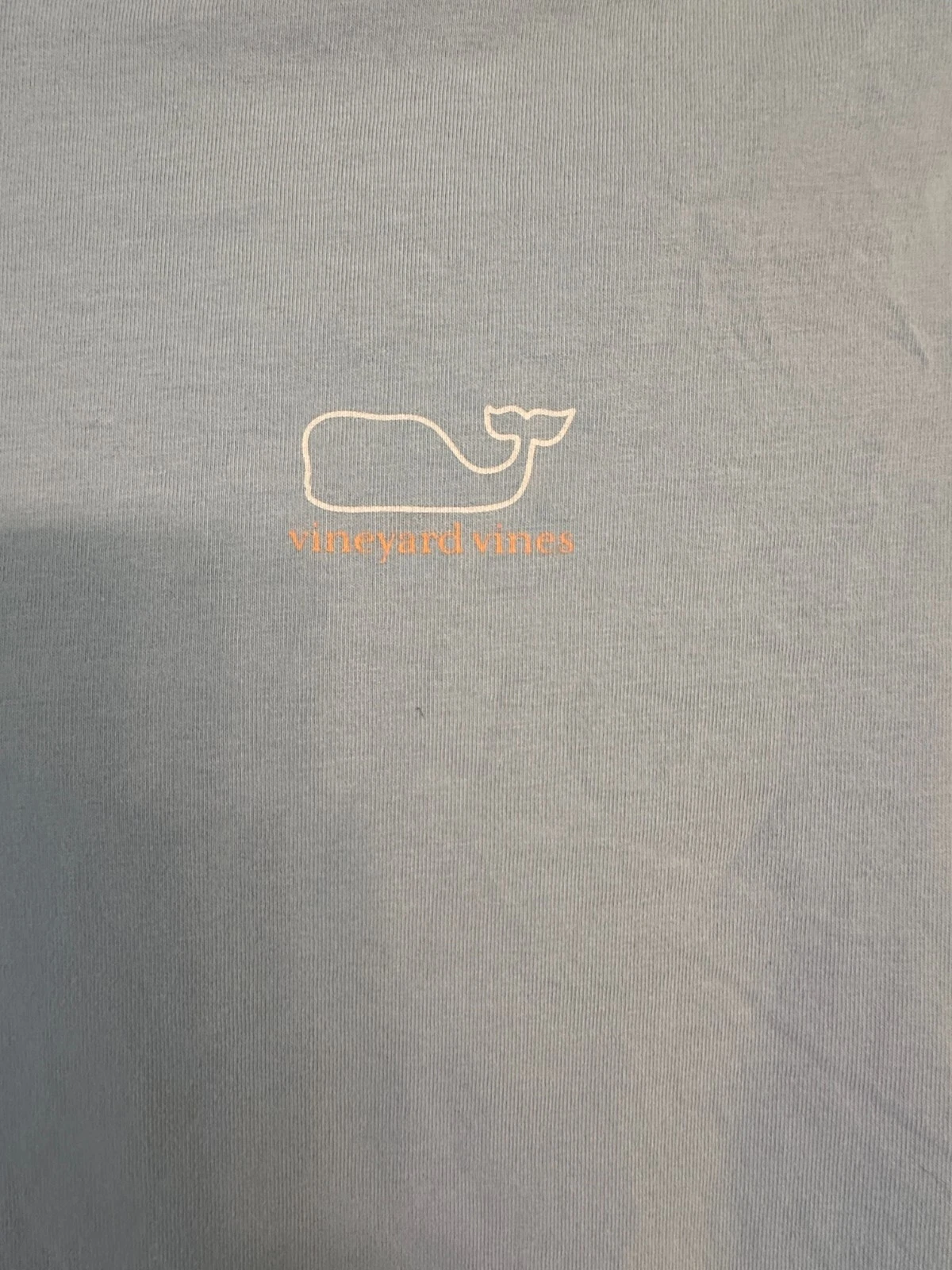 VETEMENTS VINEYARD VINES Pullover Felpa con Cappuccio Blu con Logo Balena Bianca Unisex Giovane Taglia XL