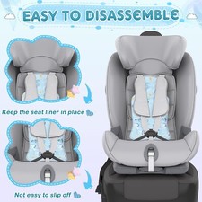 Baby Car Seat Stroller Crib Cooler Gel Pad Breathable Ice Seat Cooling Seahorse