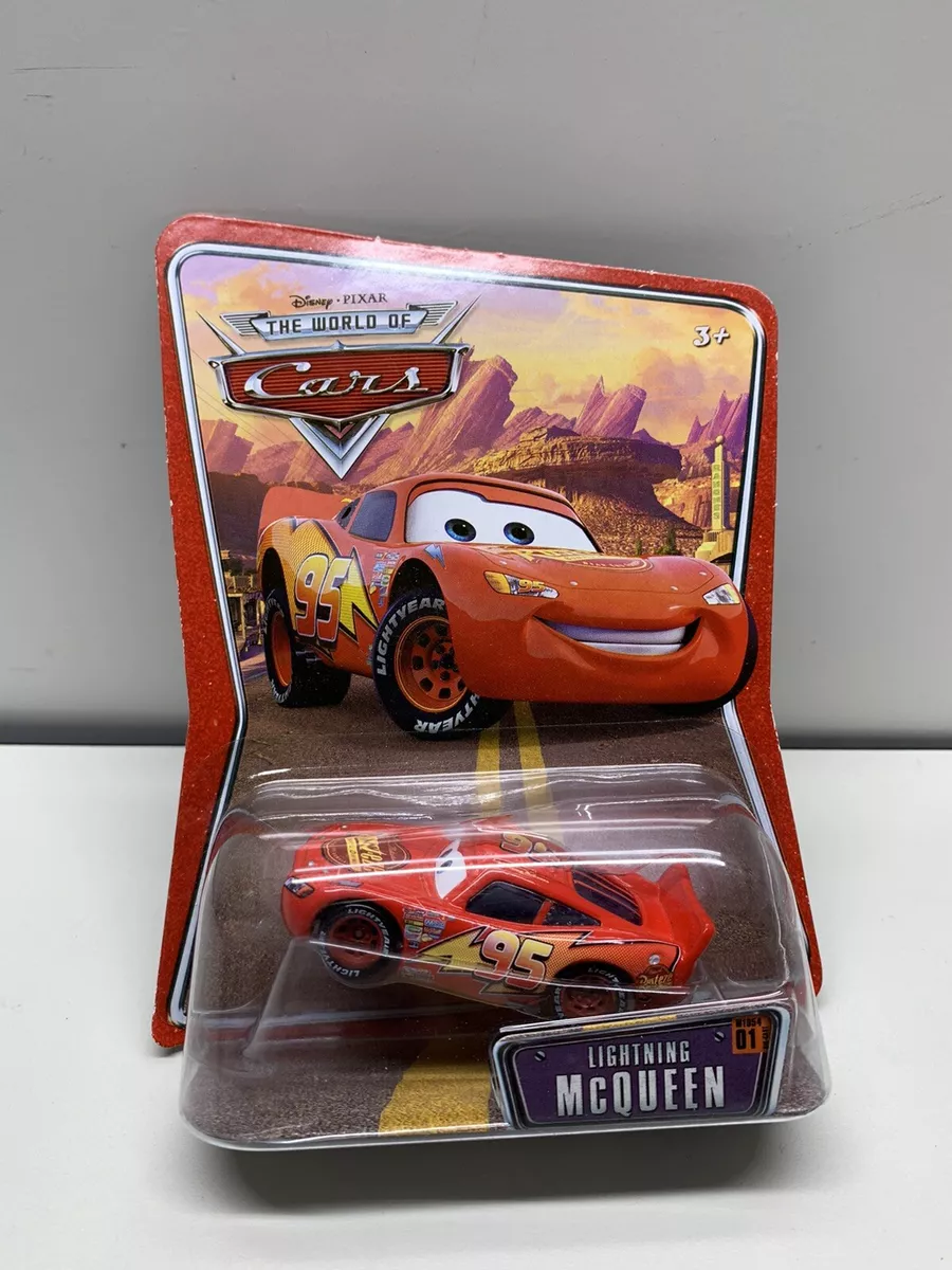 Disney Pixar The World of Cars Golden Lightning McQueen Golden Edition New 887961970890