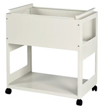 Rotadex Suspension File Filing Trolley Holder A4 or Foolscap Size in White RT50S