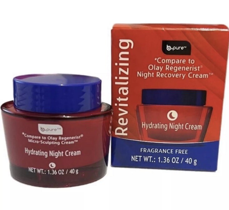b- pure Revitalizing Hydrating Night Cream 1.36oz *NEW*